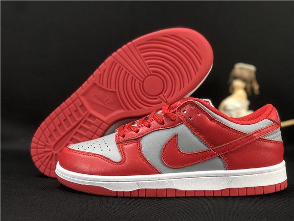 Men's Dunk Low SB Red/Grey Shoes 0117